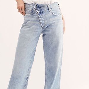 Agolde criss cross Jeans size 24